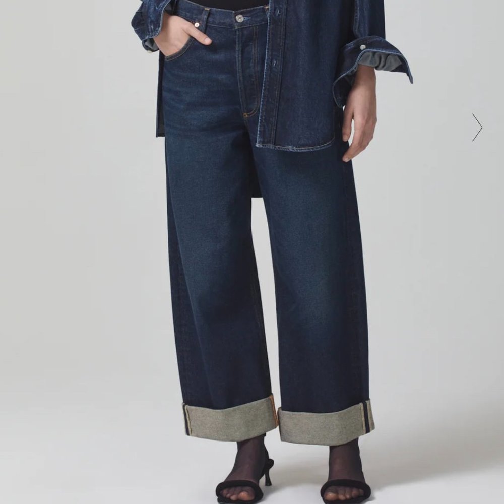Citizens of Humanity Ayla Baggy Cuffed Crop Jeans